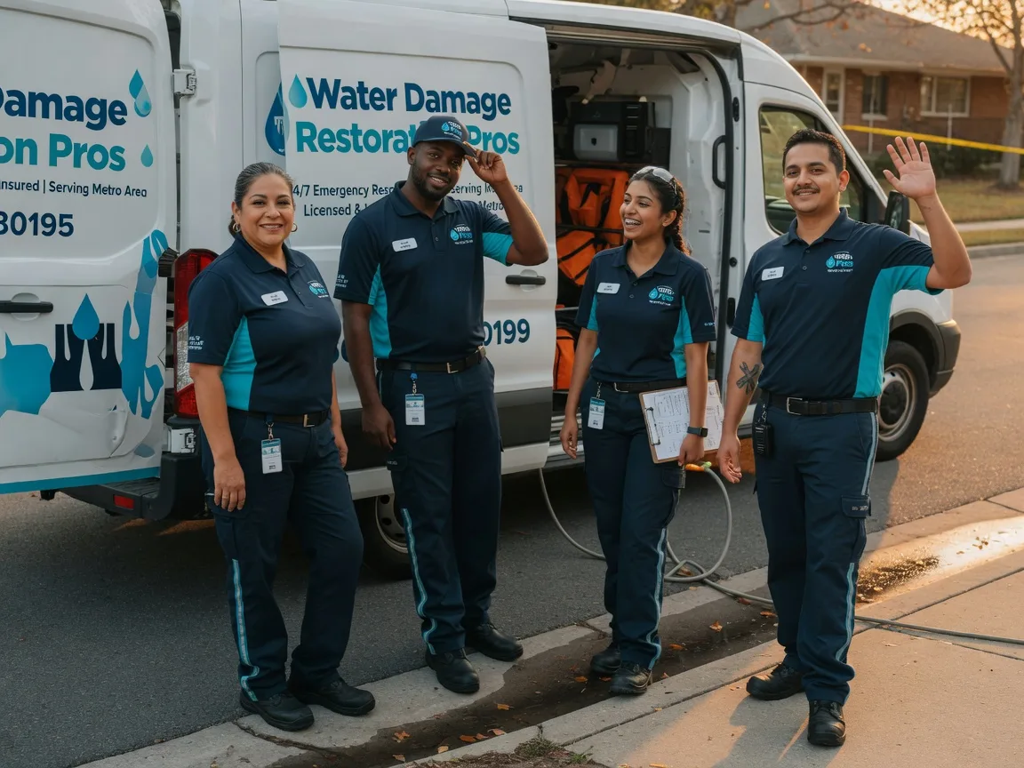 Water Damage Restoration company in Streetman, TX