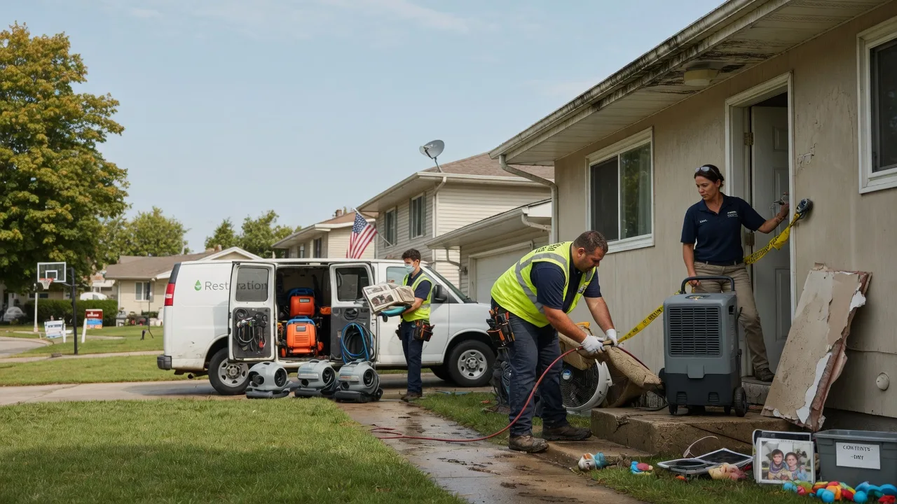 Water Damage Restoration in Streetman, TX near me